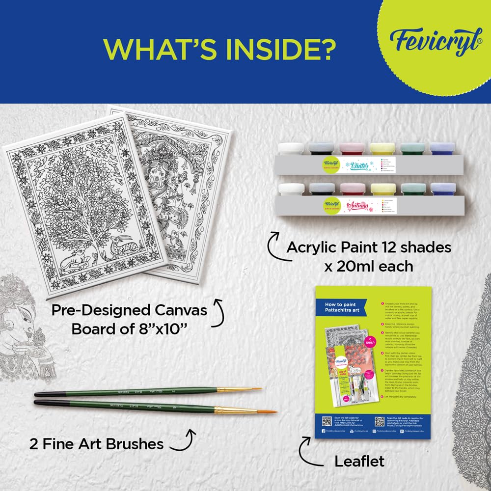 Fevicryl Art of India Pattachitra Art Kit