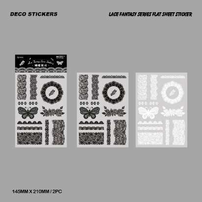 Fantasy Series Lace Stickers