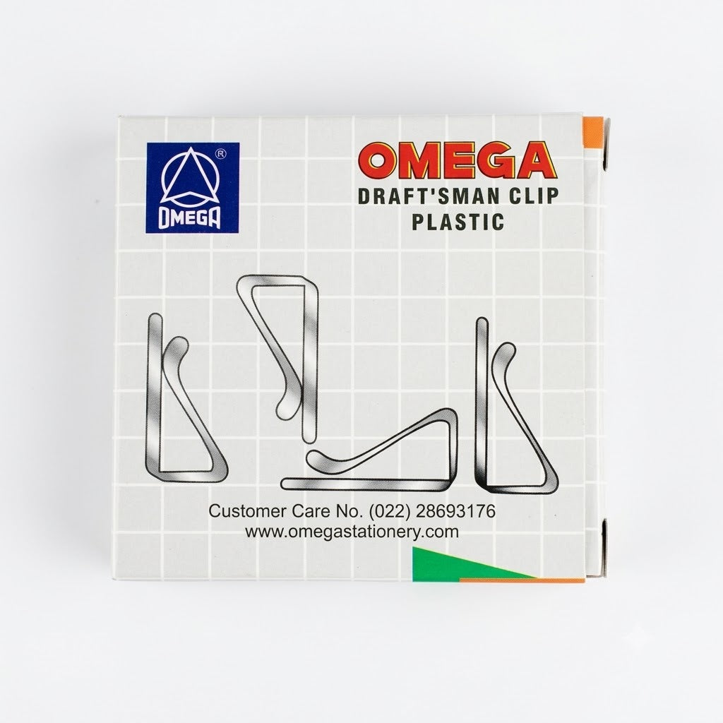 Omega Draftsman Clip Plastic