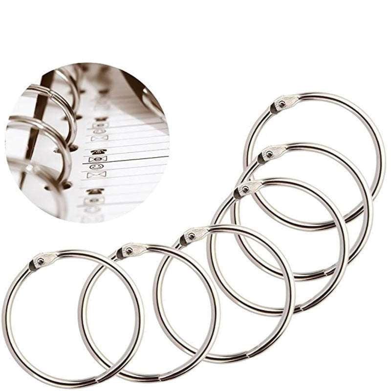 Card Ring Silver 32mm