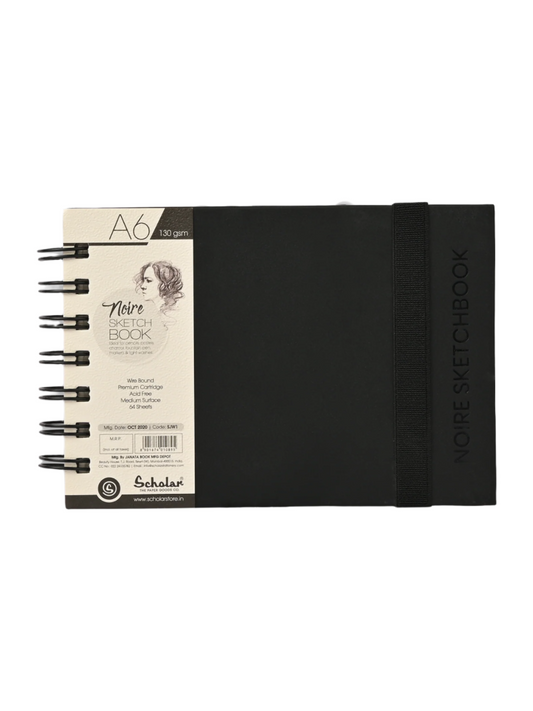 Scholar Noire Sketch Book, 130gsm