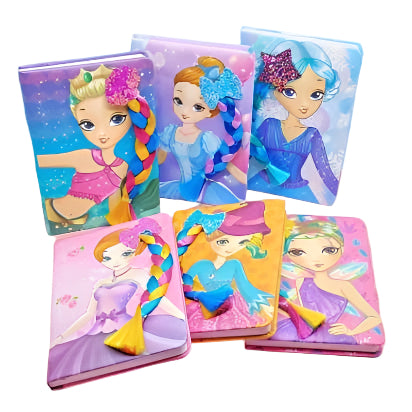 Fancy 3D Hair Diary A5