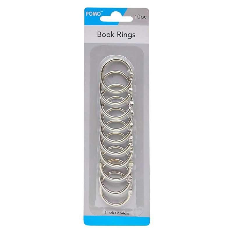 Card Ring Silver 25mm