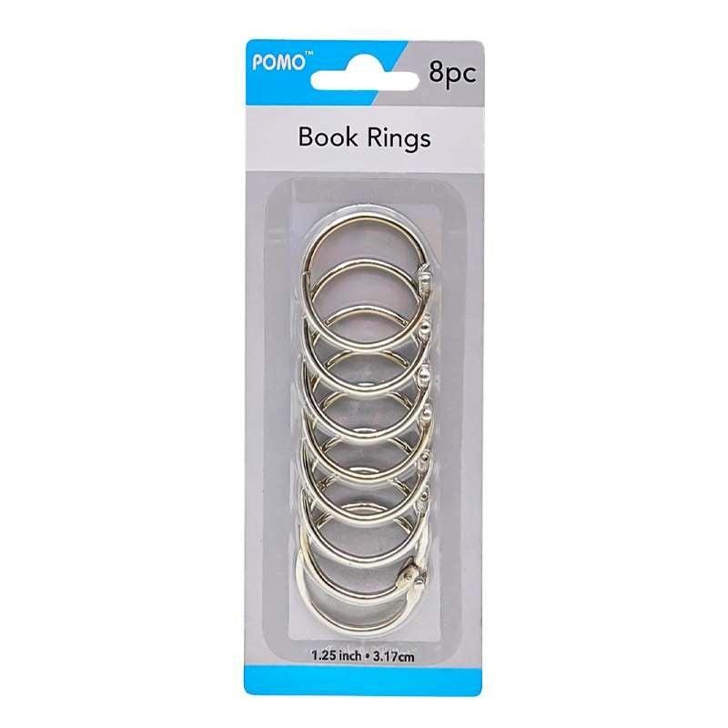 Card Ring Silver 32mm