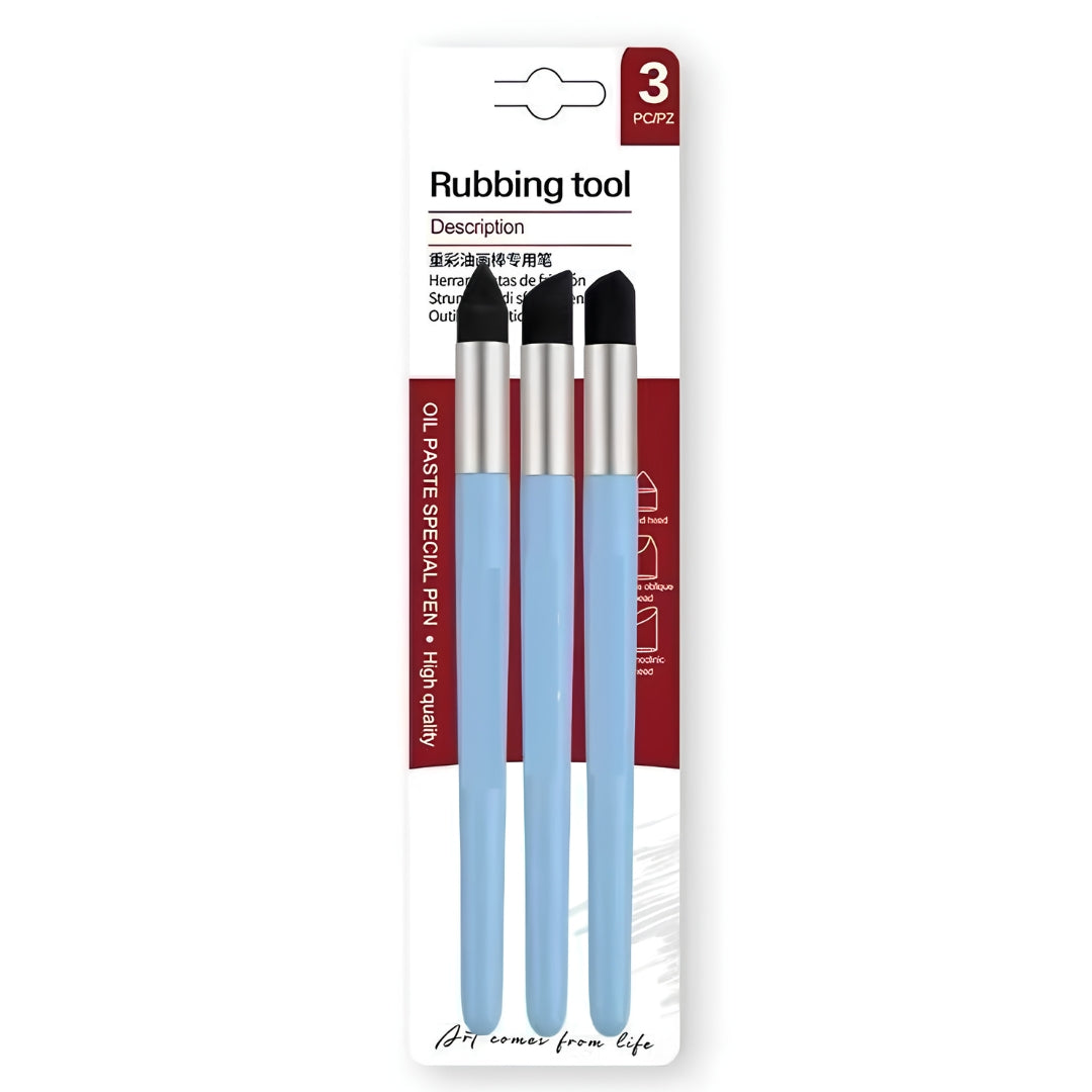 3PCS Small Sponge Rubbing Tool – Soft Round Blending Tools