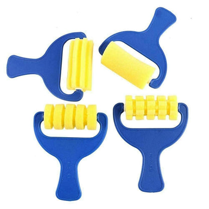 4Pc Sponge Roller Set