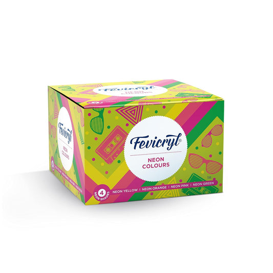Fevicryl Neon Acrylic Colour Kit 15 ml