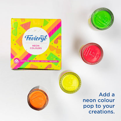 Fevicryl Neon Acrylic Colour Kit 15 ml