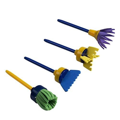 DIY Mophead Sponge Paint Brush 4pcs Set