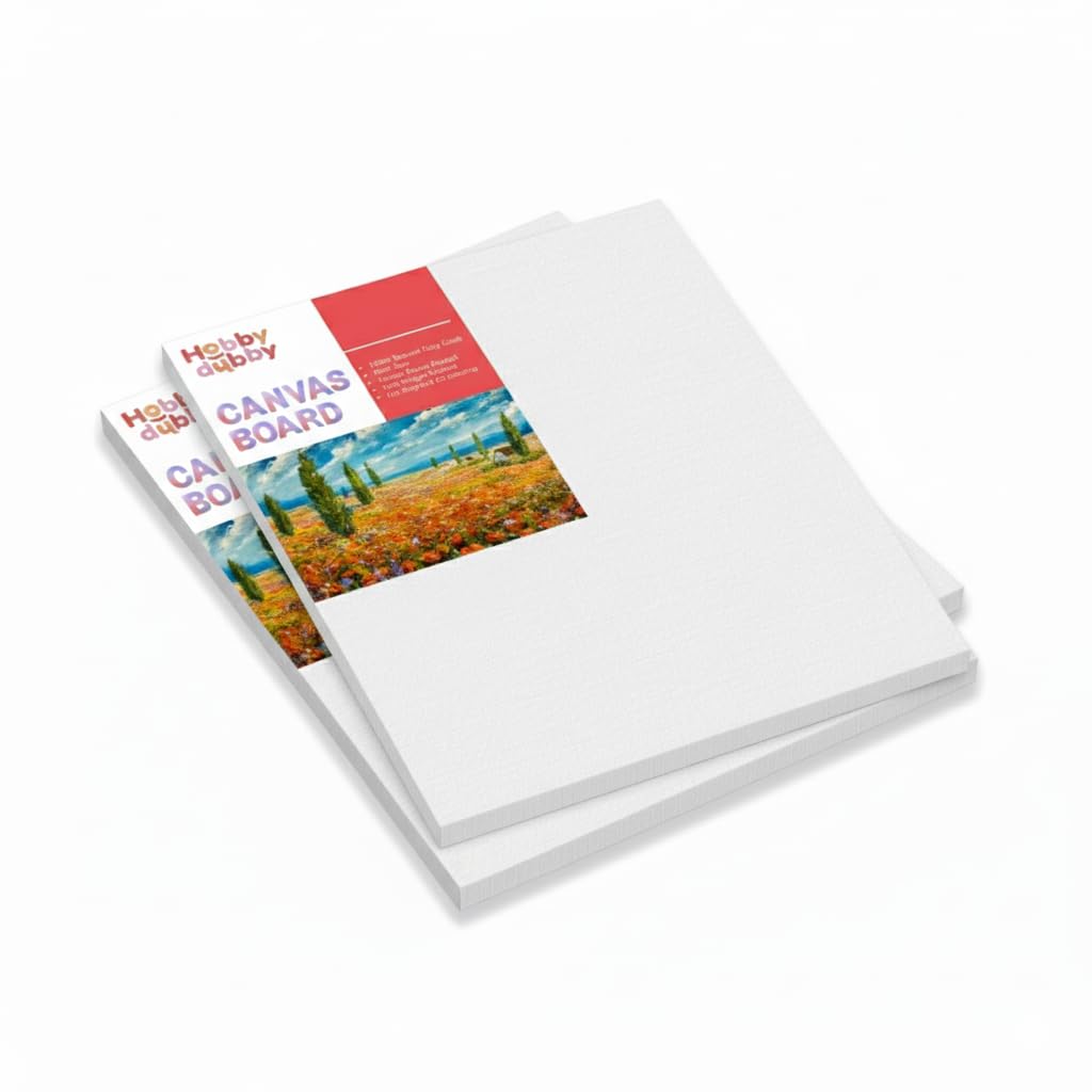 Hobby Dubby Canvas Board (12pcs Pack)