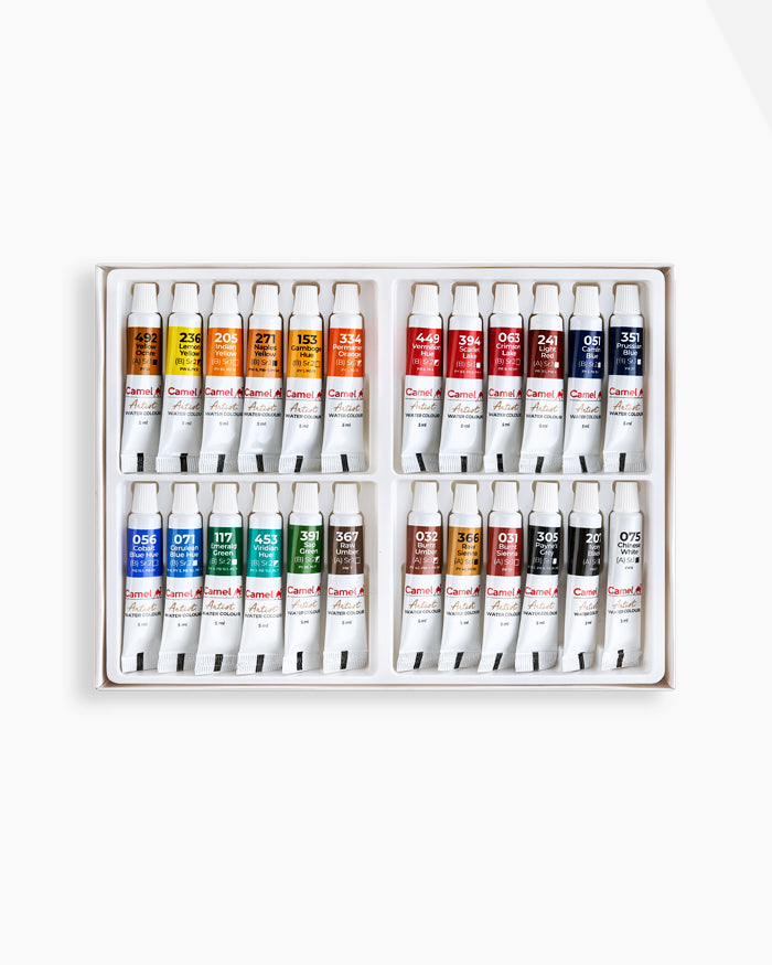Camel Artist Water Colour Tubes Set 5 ml