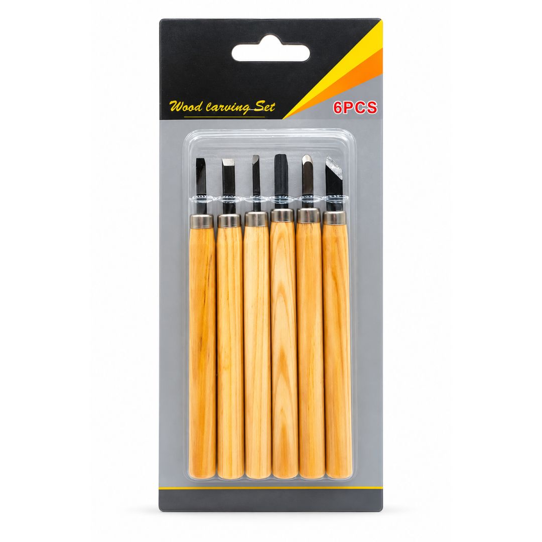 6pc Wood Carving Set