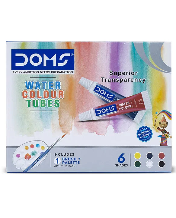 DOMS Water Colour Tubes Set 5ml