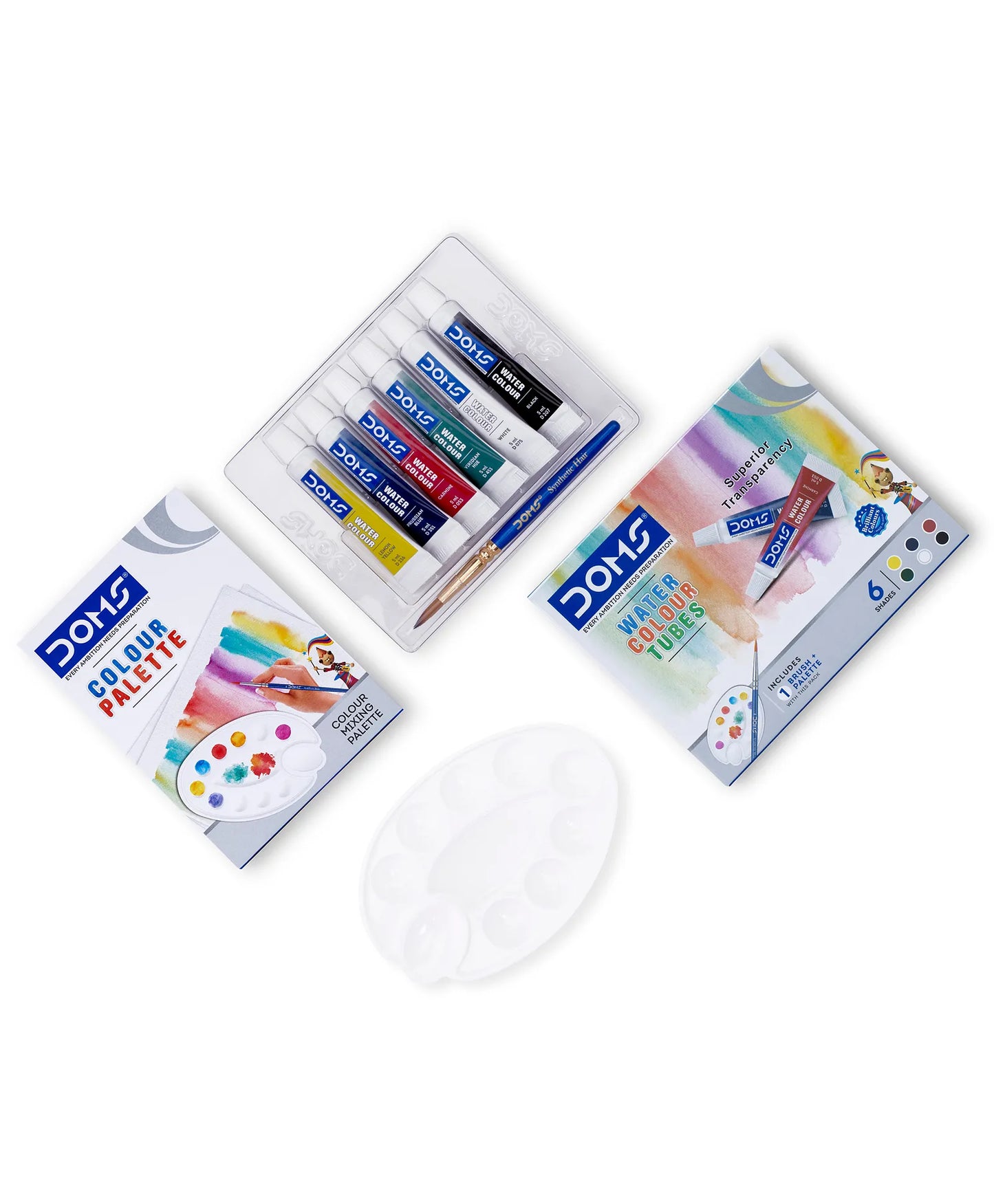 DOMS Water Colour Tubes Set 5ml