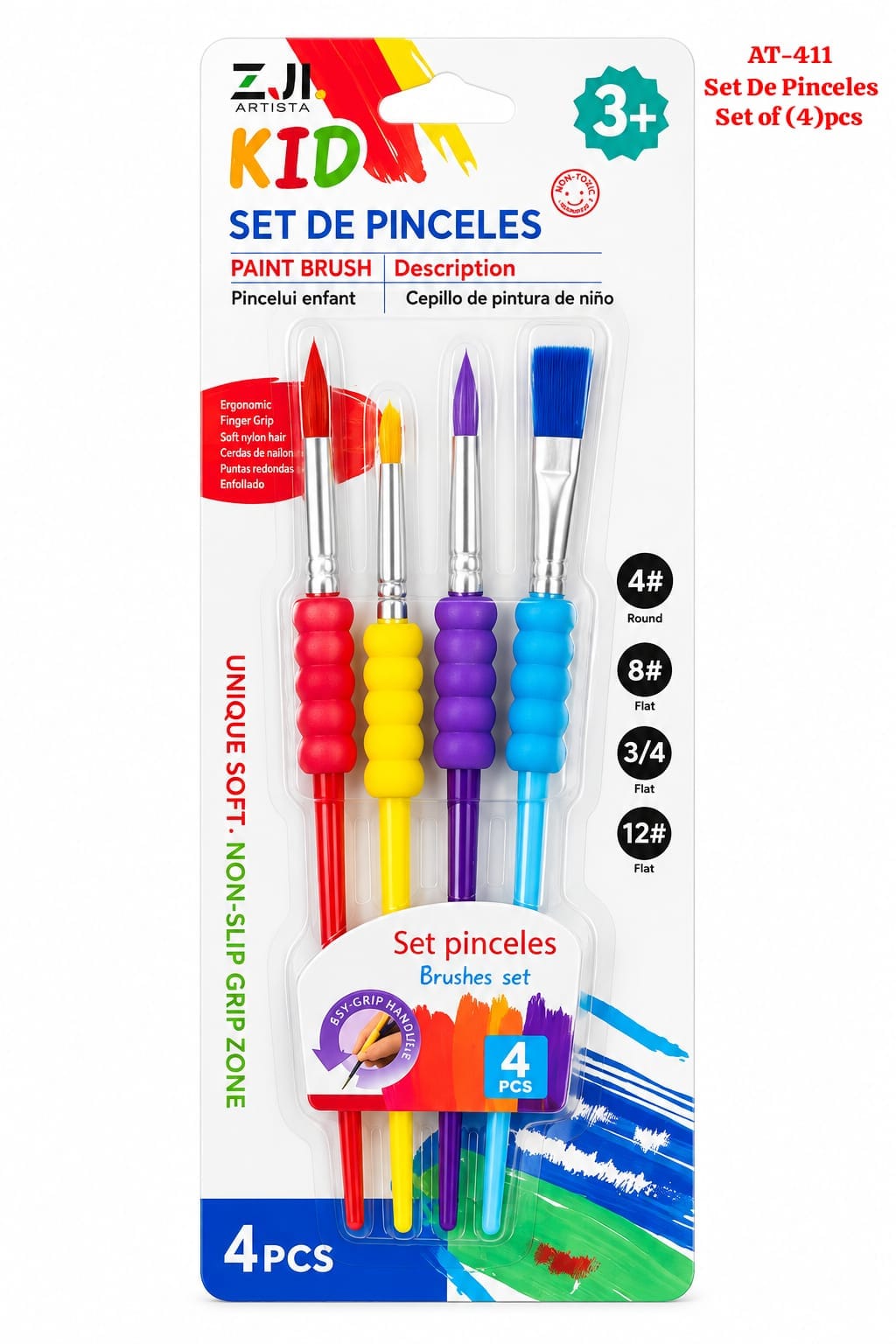 Fancy Brush with Grip
