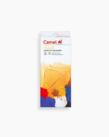 Camel Artist Acrylic Colour Tubes Set 9ml
