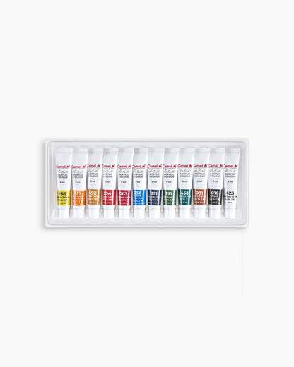 Camel Artist Acrylic Colour Tubes Set 9ml