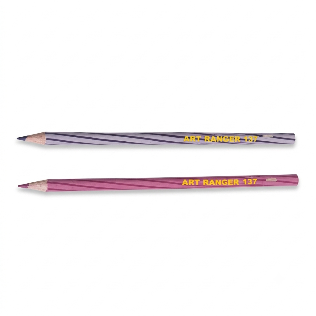 ART RANGER Non-Breaking Hematoxylin & Eosin Pencil For Medical Students H & E Pencils For Histology, 12pcs