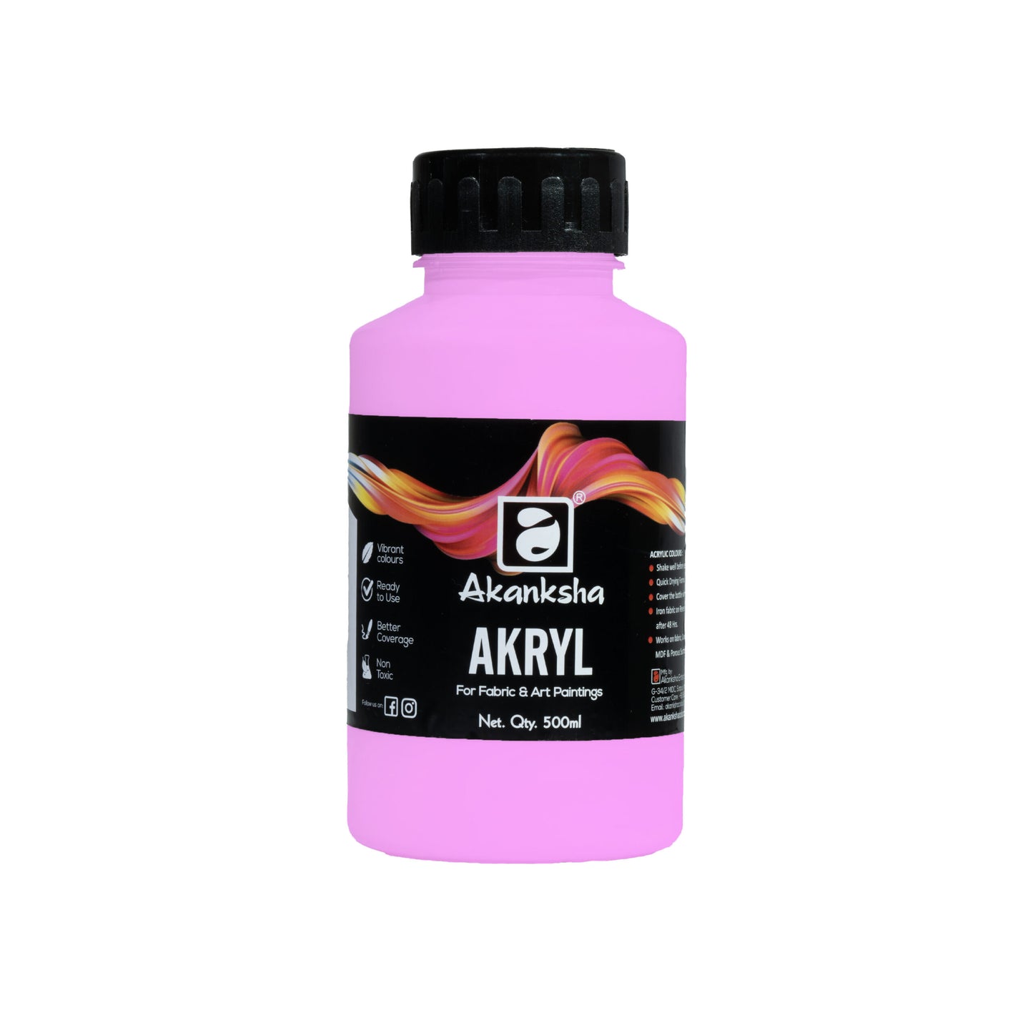 Akansha Acrylic Colours 1 Ltr