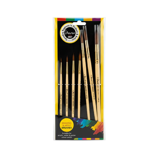 Arora Round Brushes Set of 7