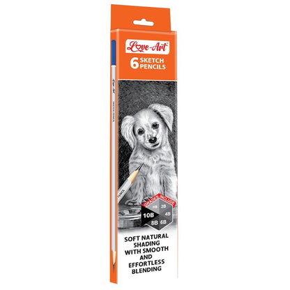 Artline Love Art Ultra Dark Sketch Pencil Set
