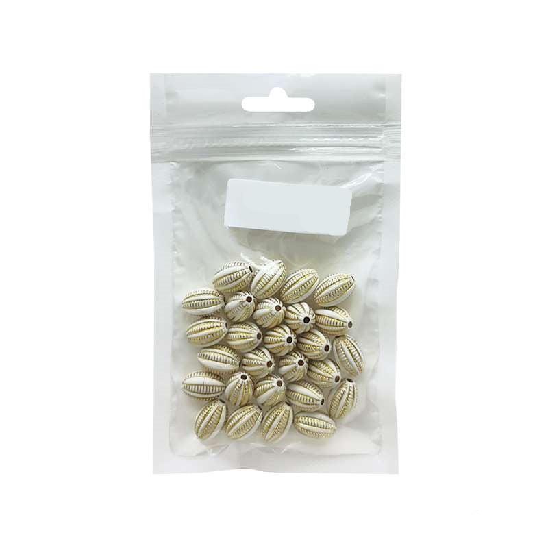 Bracelet Beads Oval 20g