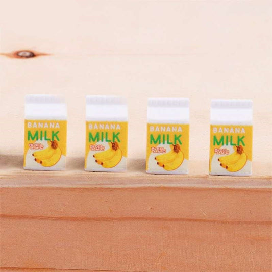 Banana Milk Tetra Pack Miniature