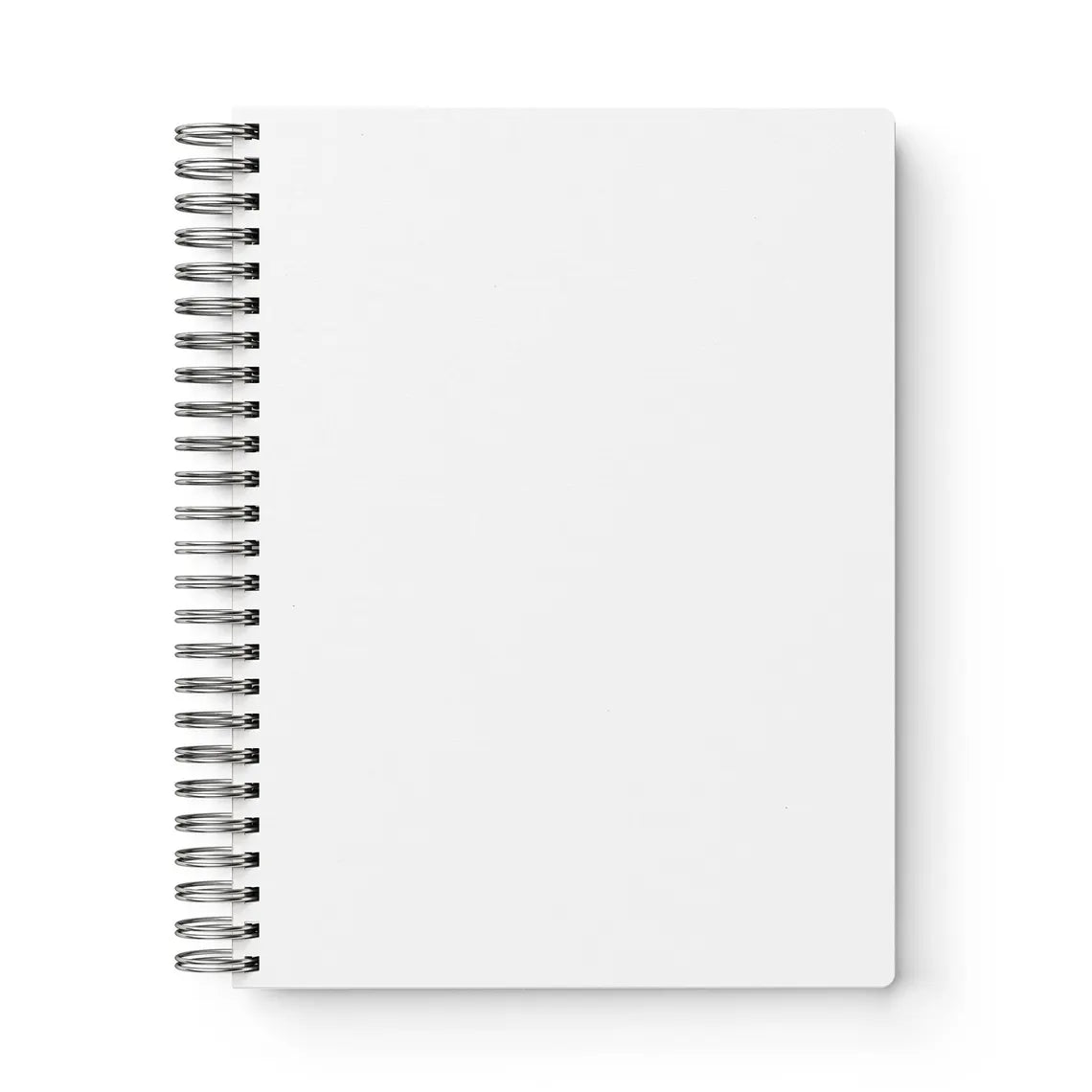 Blank Cover Journal, Spiral Kraft Sketchbook - 140GSM