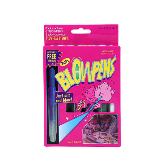Blow Pens Washable Colour Pens Set of 6