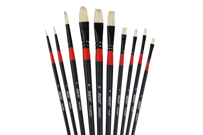 BRUSTRO Artist Brushes White Bristle