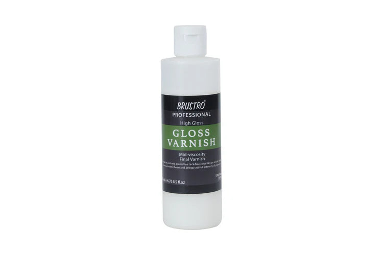 BRUSTRO Professional High Gloss Varnish