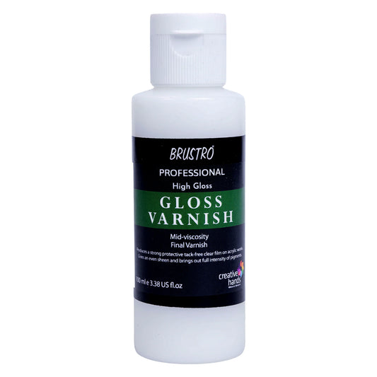 BRUSTRO Professional High Gloss Varnish