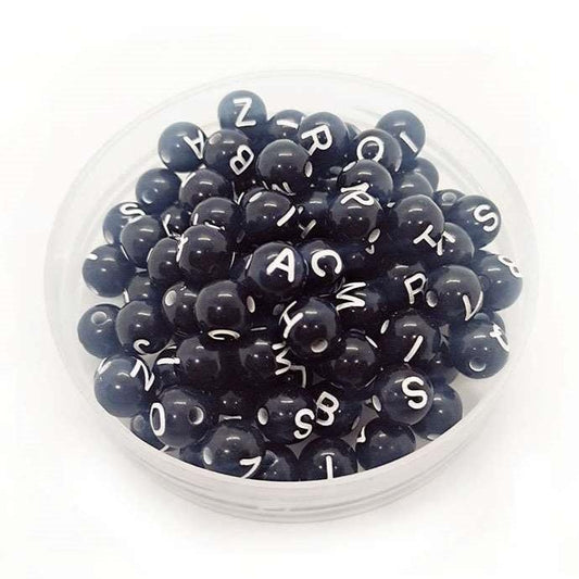 Craft Beads Alphabets 500g