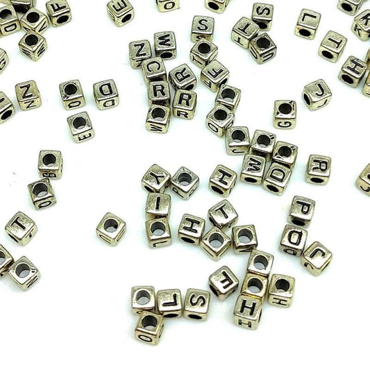 Bracelet Beads Alphabets 500g