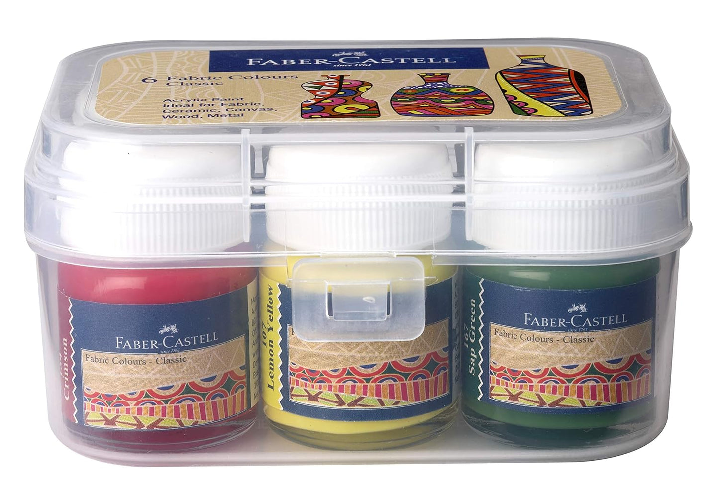 Faber Castell Classic Fabric Colour Set