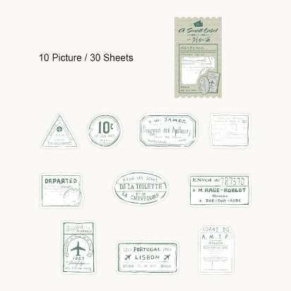 Lable Cutout Sticker