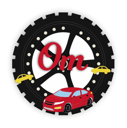Kids Name Plate - Race