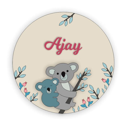 Kids Name Plate - Koala