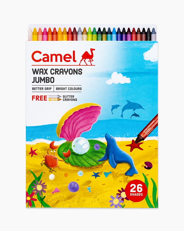 Camel Wax Crayons Jumbo