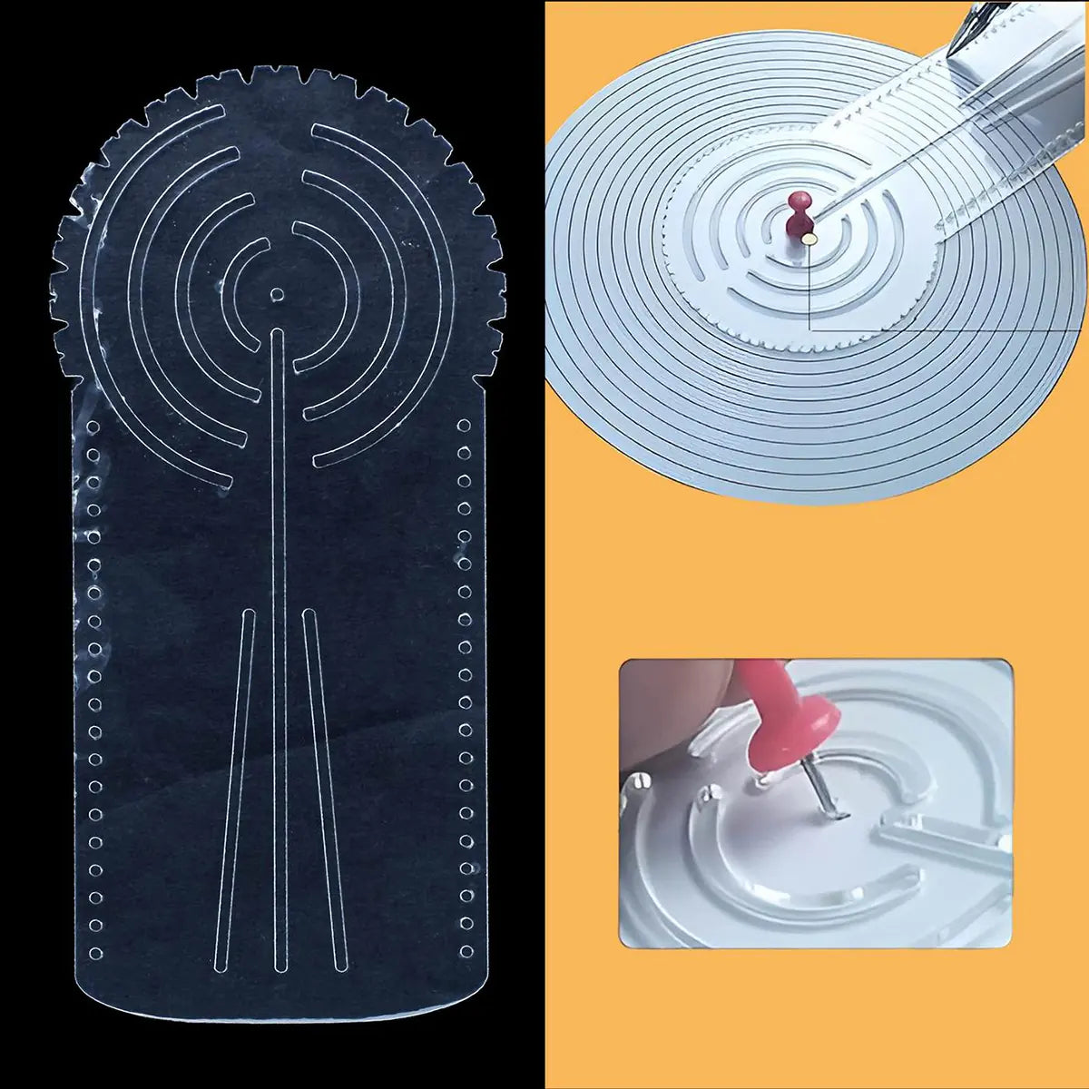 Jags Circle Drawing Scale Template