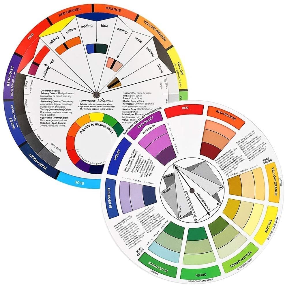 Colour Wheel Cards