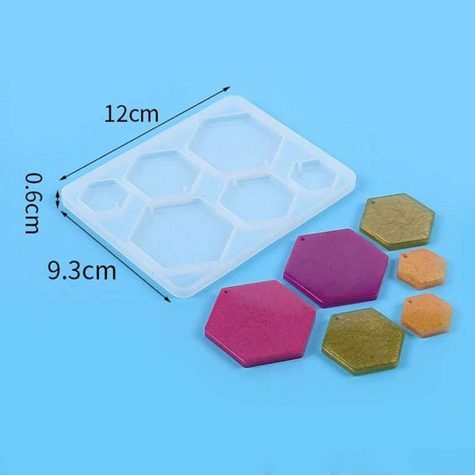 Hexagons Silicon Mould