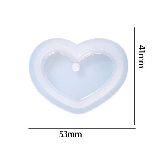 Heart Pendant Silicon Mould