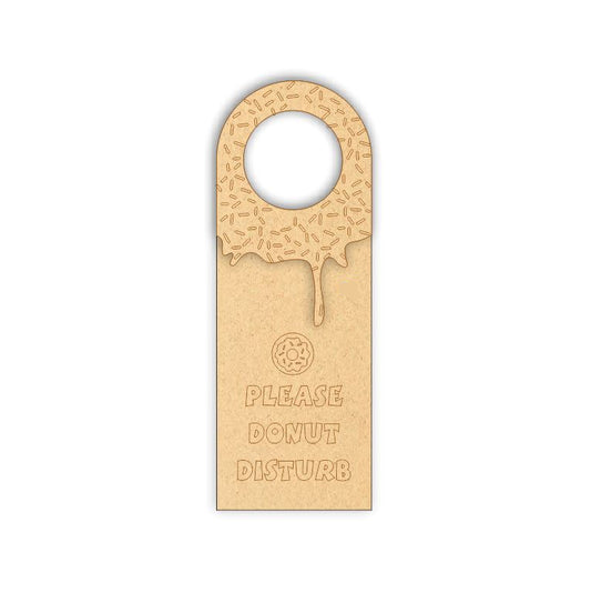 MDF Door Knob Hanger - Donut
