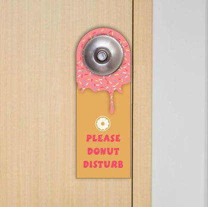 MDF Door Knob Hanger - Donut