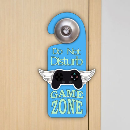 MDF Door Knob Hanger - Gaming