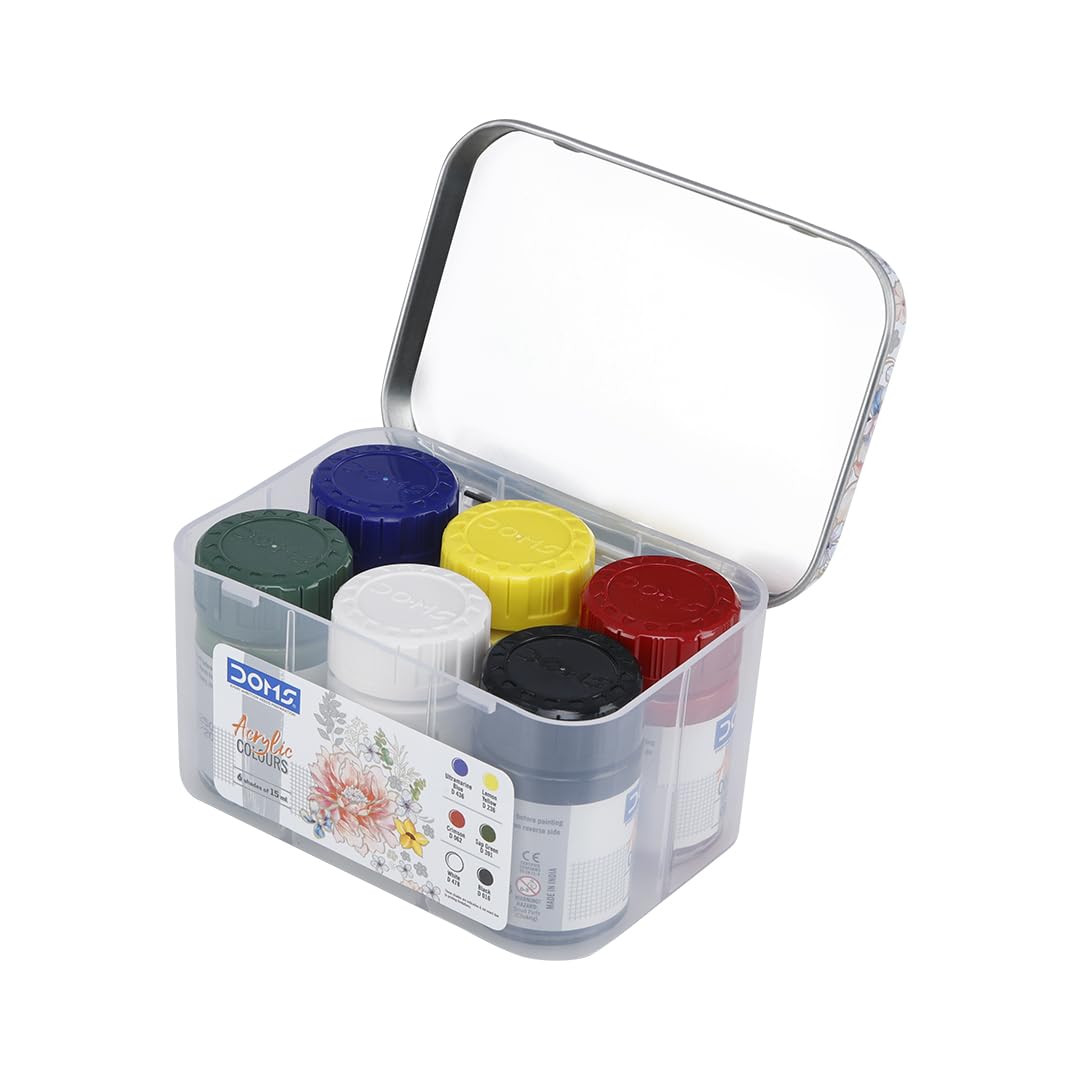 DOMS Acrylic Paints Set, 15ml