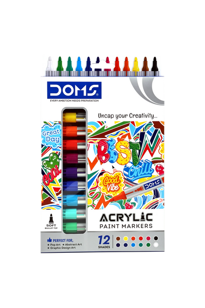 DOMS Acrylic Markers