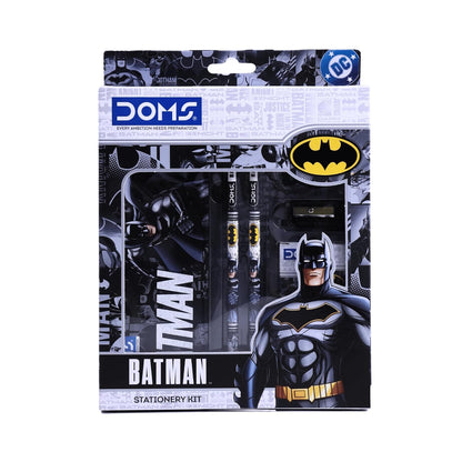 DOMS Batman Stationery Kit | Combination of 6 Stationery Products