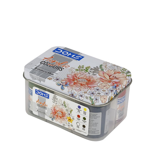 DOMS Acrylic Paints Set, 15ml